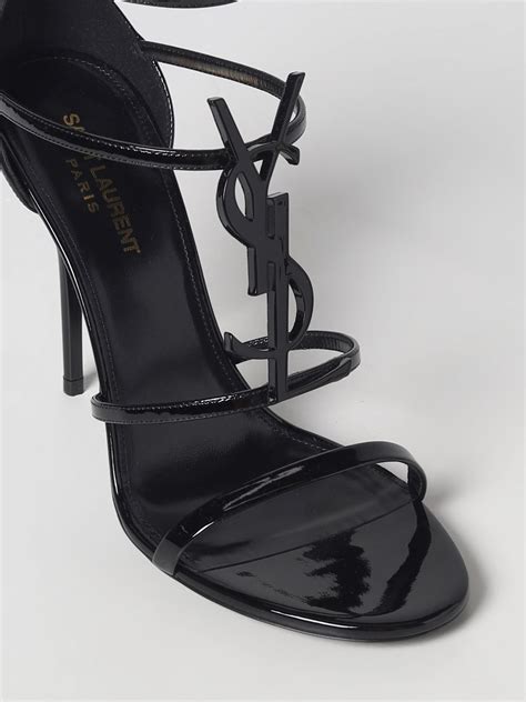 sandales talon yves saint laurent|sandales Saint Laurent femme.